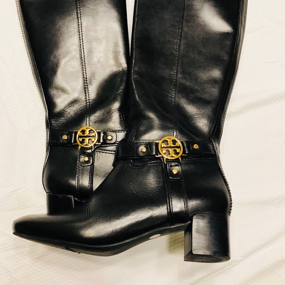 Tory Burch leather heel boots - Picture 4 of 13